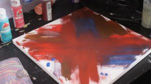 HOW TO PAINT ABSTRACT ART- EASY -PAINT WITH ME