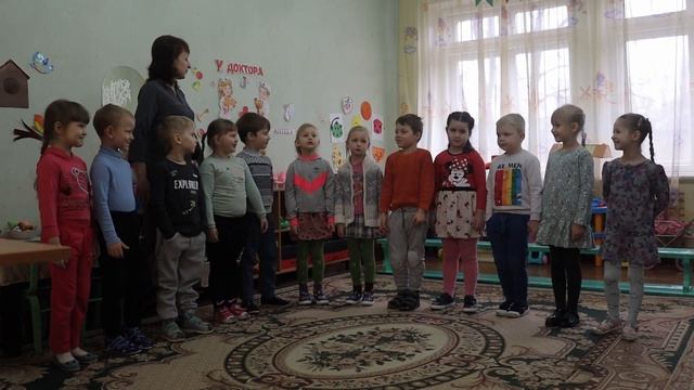 Детский сад №153, занятие по изобразительной деятельности в старшей группе