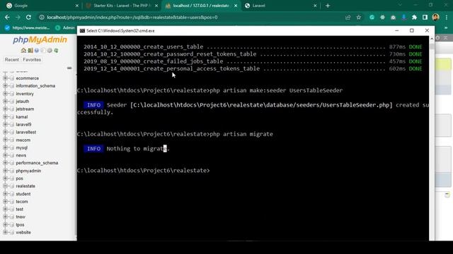 Laravel 10 Full Course |  #05 Seed Demo User Data Part 2