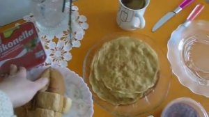 Турецкий завтрак. Ч.2. Наш турецкий завтрак и правильная яичница :) TURKEY. IZMIR.