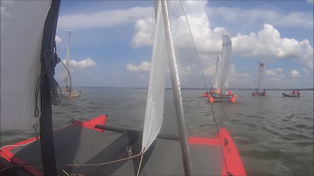 Парусная регата Плещеево озеро г. Переславль-Залесский. 2018 смотреть онлайн