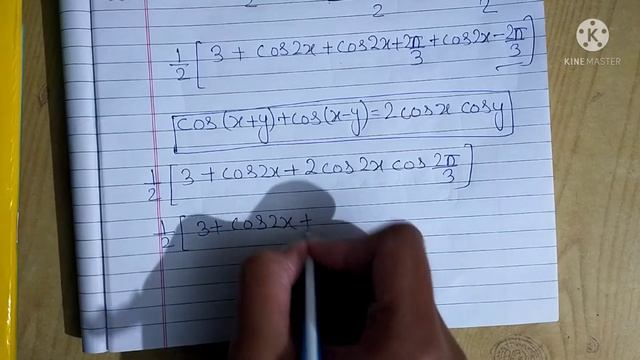 Example-29.prove that cos²x+cos²[x+π/2]+cos²[x-π/3]=3/2. Class-11 смотреть онлайн
