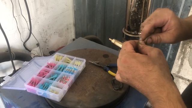 Термоусадки   с  припоем .  Очень круто!)