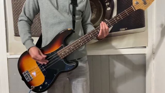 My Chemical Romance - Thank You For The Venom Bass Cover смотреть онлайн