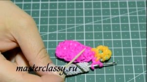 Rainbow Loom Charms: flower. Как сплести Цветок из резинок