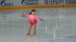 Фигурное катание. Яна Пузанкова, 5 лет