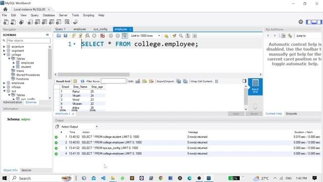 How To Delete Data In MySQL Workbench