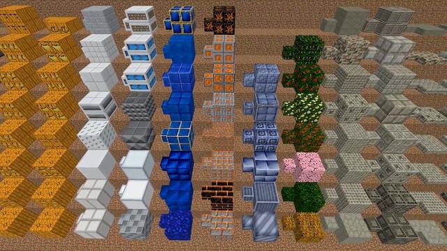 Minecraft 1.7.10 All chisel blocks, palette, GTNH смотреть онлайн