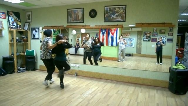 SALSA CUBANA (CASINO) Advanced. Yoanis Meneses & Olga Samoilova смотреть онлайн