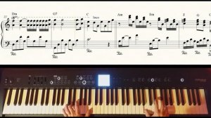 Ballade Pour Adeline - Paul de Senneville, Olivier Toussaint (V.1) (Roland FP-E50)