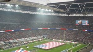 God Save the Queen at Wembley Stadium NFL International Series 2014 FULL HD