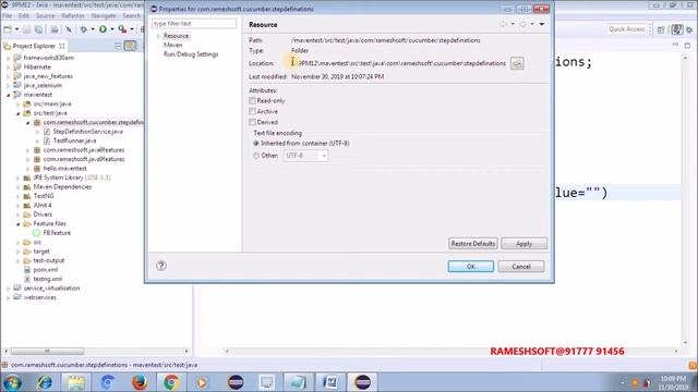 RAMESHSOFT: How to run cucumber By Ramesh Anupati смотреть онлайн