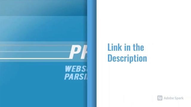 I will create a php script to parse scrap a web page I have
