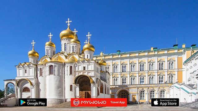 Кремль Благовещенский Собор Москва Audioguida MyWoWo Travel App смотреть онлайн