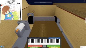 Undertale - His Theme | [Roblox Piano]