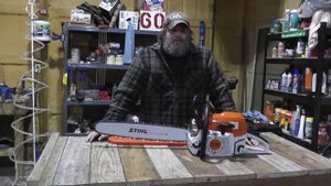 New Stihl MS 362 Chainsaw