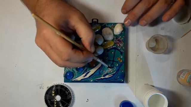 Часть 2. Как использовать стразы для ногтевого дизайна в творчестве. смотреть онлайн