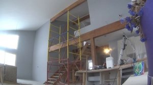 Необычные перила для лестницы. #начало #837 Стройка дома