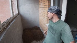 Стяжка по сухому керамзиту.