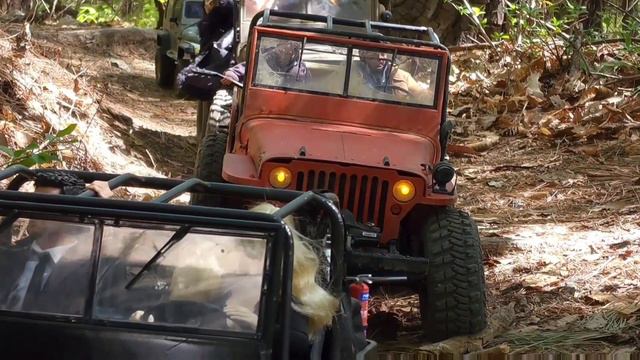 Jeep Willys off-road / 1/6 size dragon body Custom RC / Group Driving смотреть онлайн