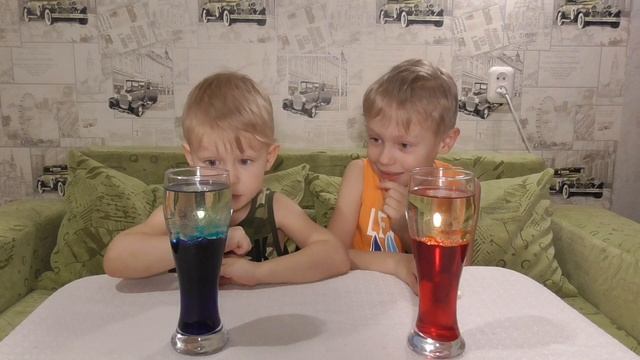 Лавовая лампа своими руками для детей.
