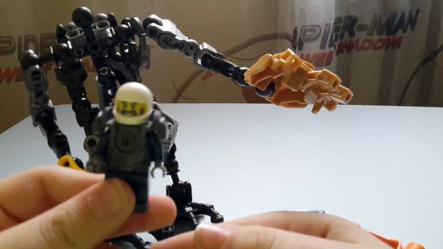 мои поделки лего робот, машина, чужой. смотреть онлайн