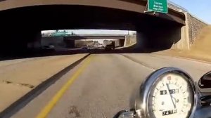 Yamaha Virago 1100. Ride to work.