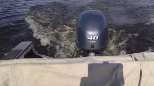 Yamaha F40FETs - не едет, дергается, не набирает обороты.