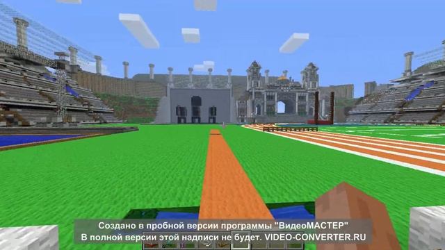MINECRAFT ОБЗОР КАРТЫ TNT OLIMPIK 2012