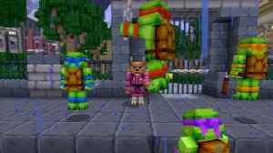 Minecraft x Teenage Mutant Ninja Turtles DLC