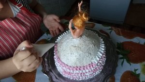 Торт кукла