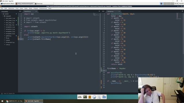 COMP1531 21T1 - 2.4 - Python - Importing & Paths смотреть онлайн