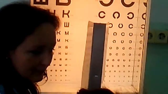 Опр е остроты зрения по таблице Сивцева