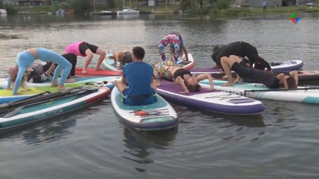 Йога на сапах – впервые в Лесном! смотреть онлайн