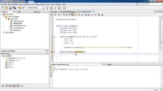 Curso de programación con Java 7 45 to string смотреть онлайн