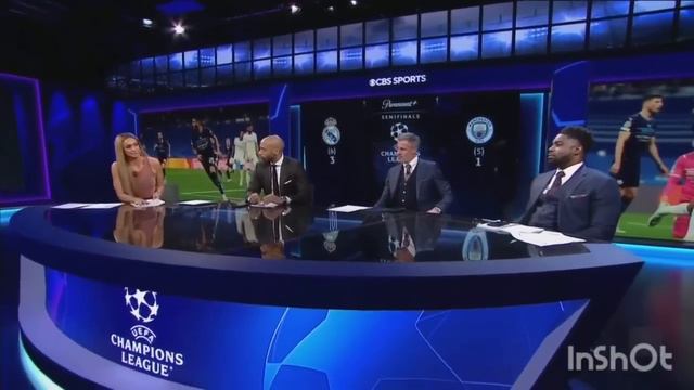 Real Madrid vs Man City 3-1(6-5) Post Match Analysis by Thierry Henry, Carragher & Micah Richards смотреть онлайн