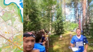 Спортивное ориентирование (headcam orienteering) - Чемпионат СЗФО, эстафета, Алоль - 13.07.2022