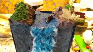 Диорама Природа (Водопад)