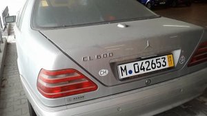 Брошенные автомобили в Германии. 600-й Мерседес