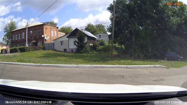 г.Муром Владимирская область на машине 31 июля 2021г.