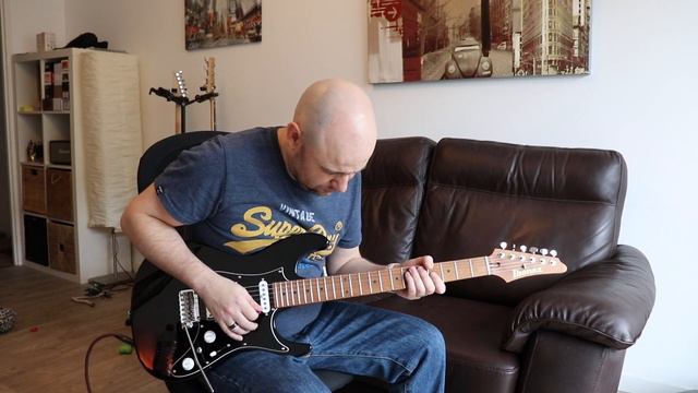 minor blues with Ibanez AZ2204 смотреть онлайн