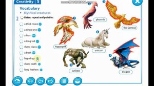 Mythical creatures  EXCEL 5
