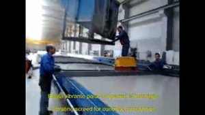 Поворотный стол Производство стеновых панелей на стенде