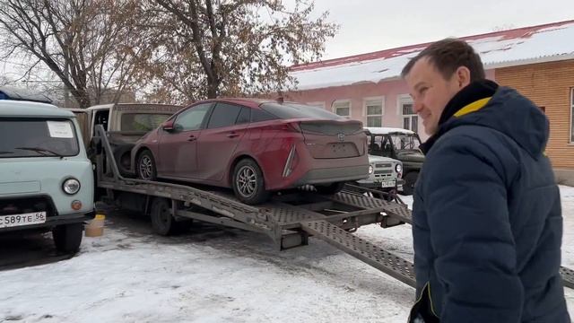 Встречаю в Оренбурге Очередной Toyota Prius Prime из США . Флорида 56 смотреть онлайн