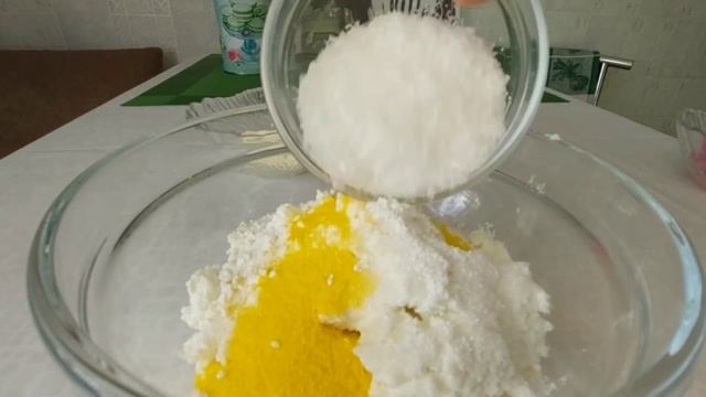 ТВОРОЖНОЕ ? ПЕЧЕНЬЕ С ТВОРОЖНО-КОКОСОВОЙ НАЧИНКОЙ? смотреть онлайн