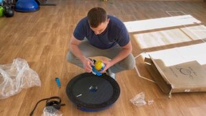 Распаковка — Баланс-платформа Atlas Sport Bosu ball