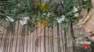 Панно из трав