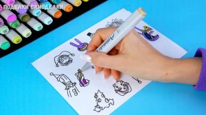 Наклейки на телефон Цифровой Цирк Забавные стикеры 🤩 Простые поделки из бумаги своими руками