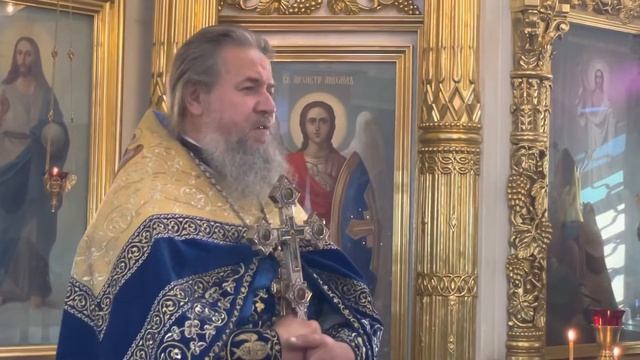 Неделя пред Воздвижением. Протоиерей Сергий Кандыбин смотреть онлайн