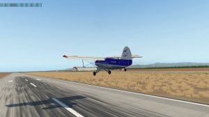 An 2 / Треня посадки и руления.